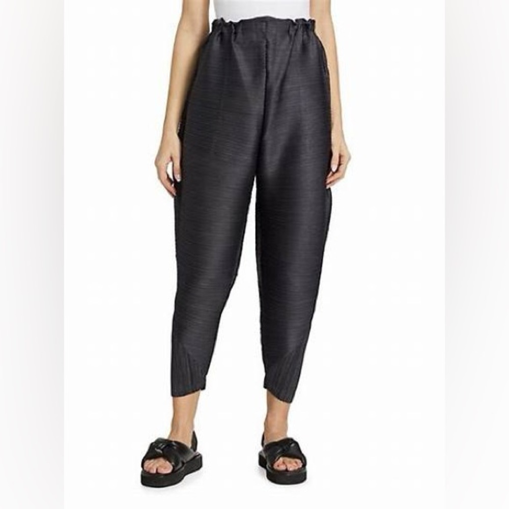 NWT Pleats Please Issey Miyake October High-Waisted Pants (Sz 5)
